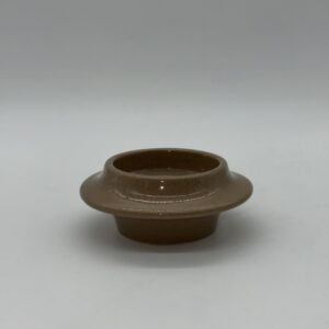 Свічник керамічний, коричневий, 5см