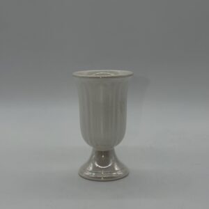 Ваза керамічна, біла перлина, 13,5см