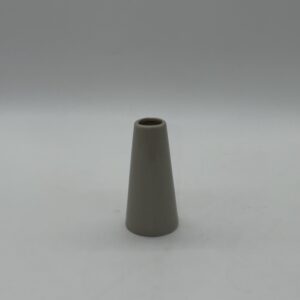 Свічник керамічний, сірий, 12,5см
