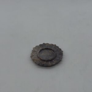 Свічник мармуровий, кольоровий, 8,5см