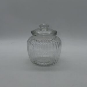 Скляна цукорниця, 17см