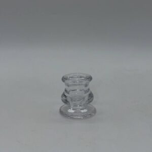 Свічник скляний прозорий 5,5см
